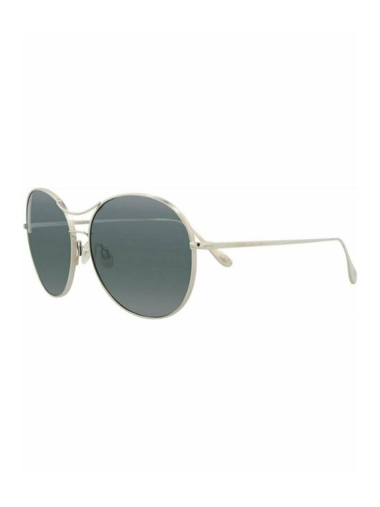 New Maui Jim Womens Round/Oval Silver Silver Grey Fashion Designer Sunglasses main image 4